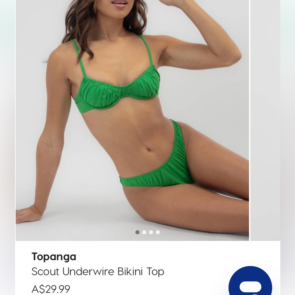 Green bikini - Picture 2 of 5